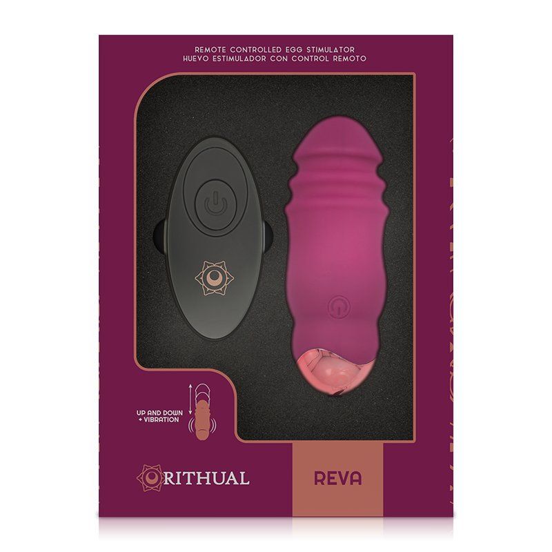 Rithual - Reva Vibro Egg Up&Down - Cerise photo-4