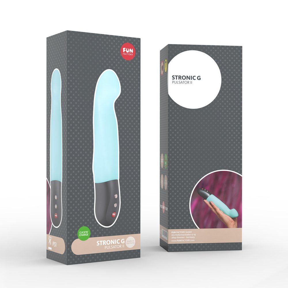 The G-spot doesn’t have to be complicated.
Finally, a toy ... Fun Factory - Stronic G - Pool blue photo-10