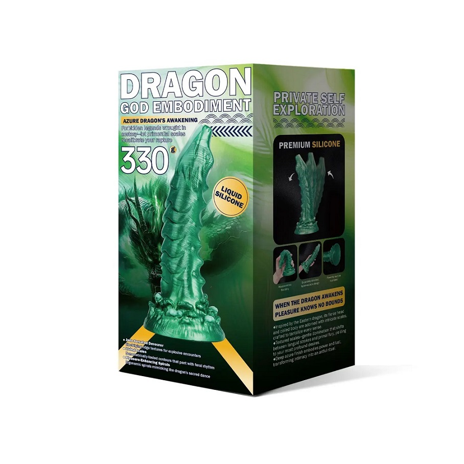 Liebe Seele - Sea Dragon Fantasy Dildo - Green photo-3