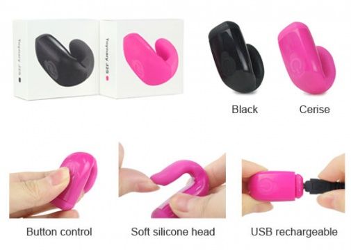 Toynary - J2S Re-chargeable Oral Vibrator - Black photo