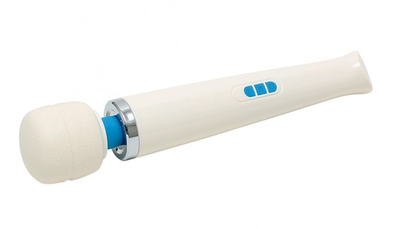 Personal wand massager with 10 speeds and 20 wave pulsations... Love Magic - Wand Massager - White photo-2