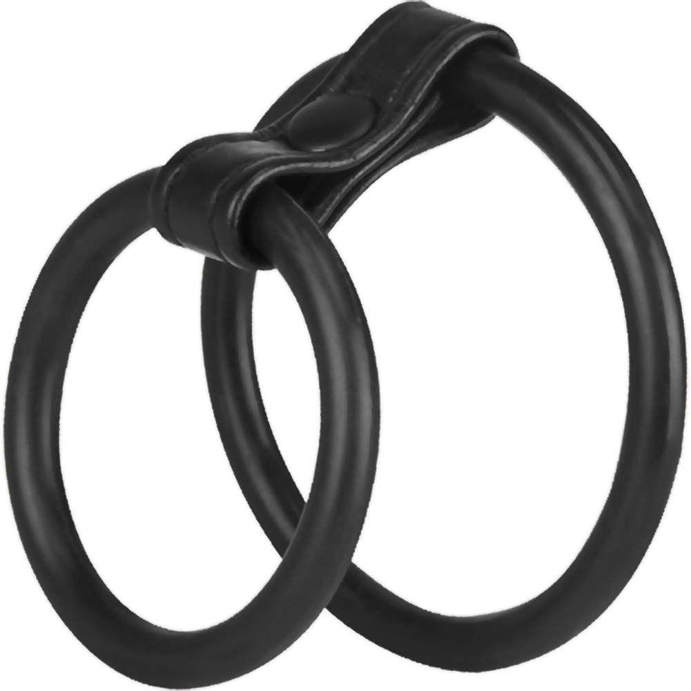 Nasstoys - Silicone Duo Cock & Ball Ring photo-5