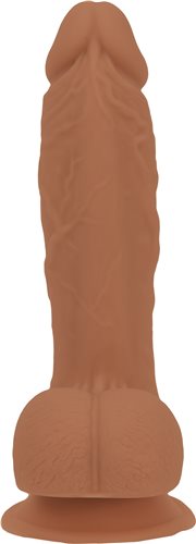 This high-quality dildo is made of 100% pure silicone an... Addiction - Steven 7.5'' Silicone Dong - Caramel photo-4