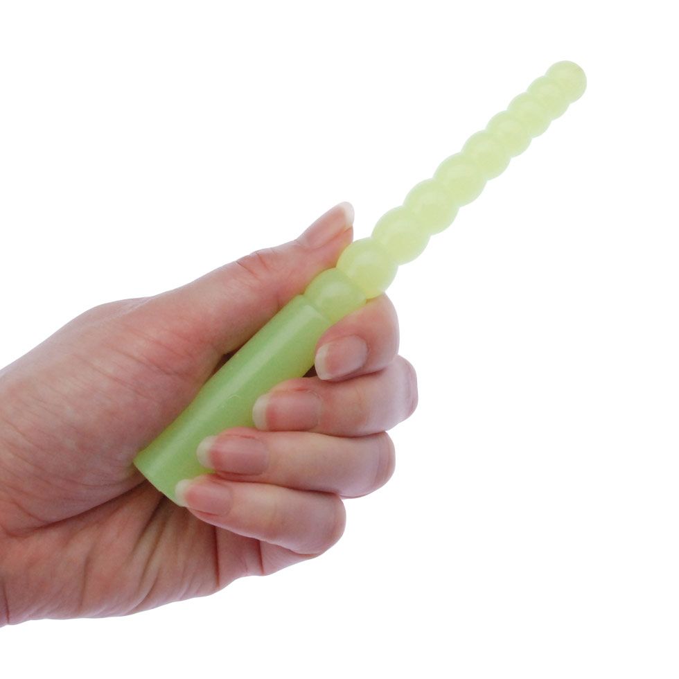 Peaches - 3 Anal Green Beads photo-4