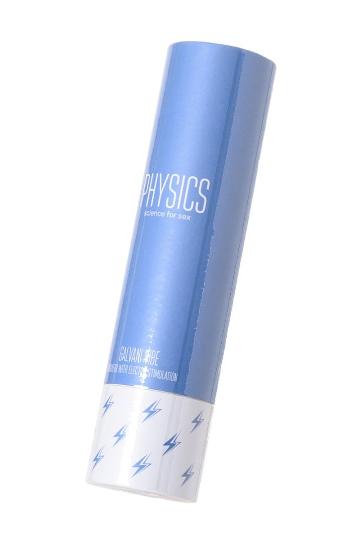 Vibrator with electro stimulation are designed with the laws... Physics - Galvani Electro Vibe - Blue photo-13