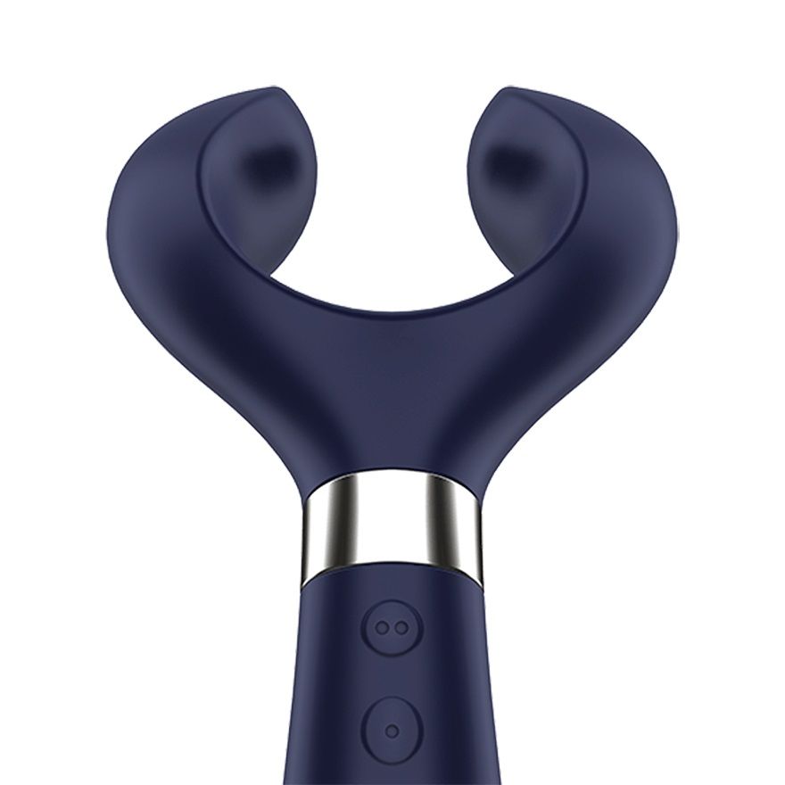 This sensual non-gendered go-to device allows in-the-moment ... Satisfyer - Endless Fun Multi-Use Vibrator - Blue photo-2