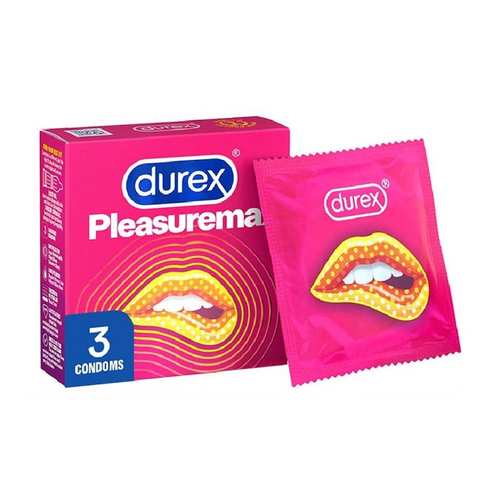 Durex - Pleasuremax Ribbed & Dotted 3's pack