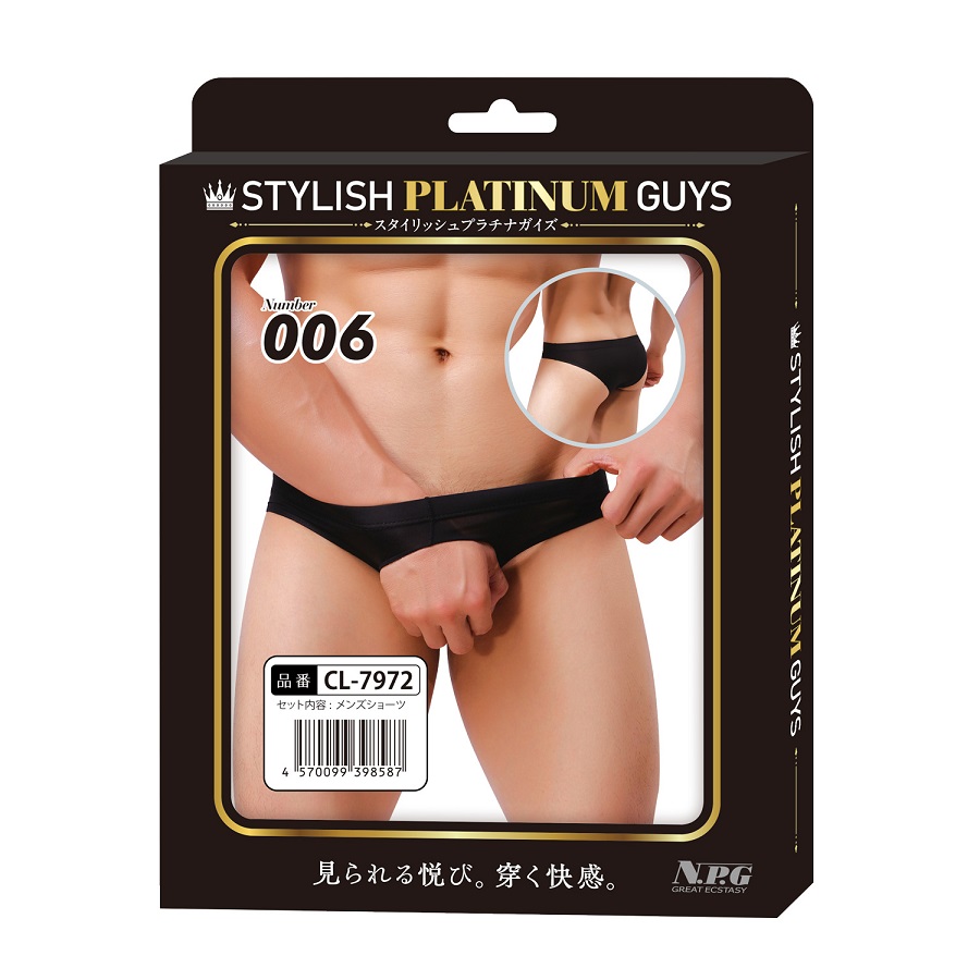 NPG - SPG Crotchless Shorts 006 - Black photo-2
