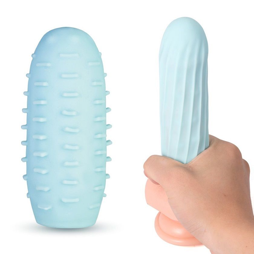 Looks like an ice-cream for discreet carrying. But inside it... SVAKOM - Hedy - Blue photo-3