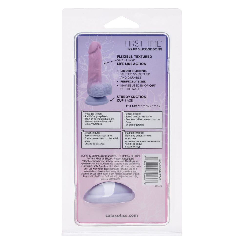 CEN - First Time Ombre Dong Dildo - Pink/Purple photo-9