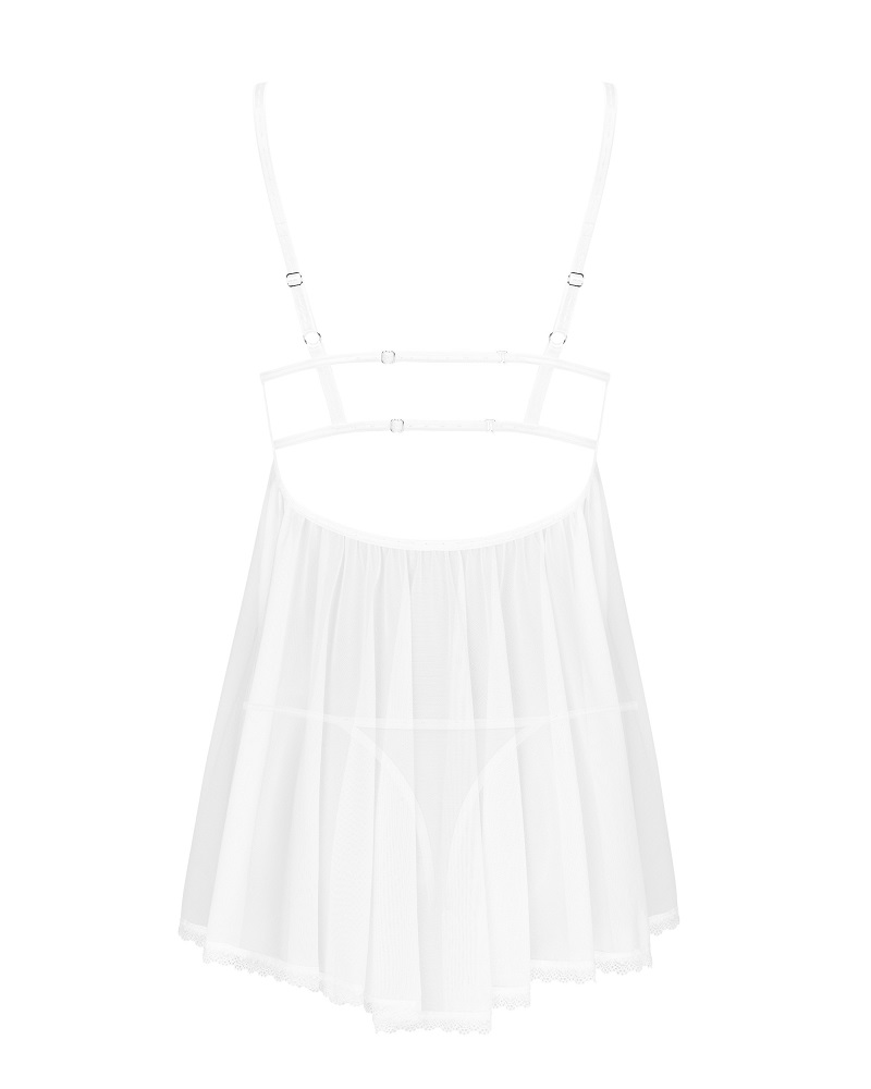 Obsessive - Heavenlly Babydoll - White - XS/S 照片-4