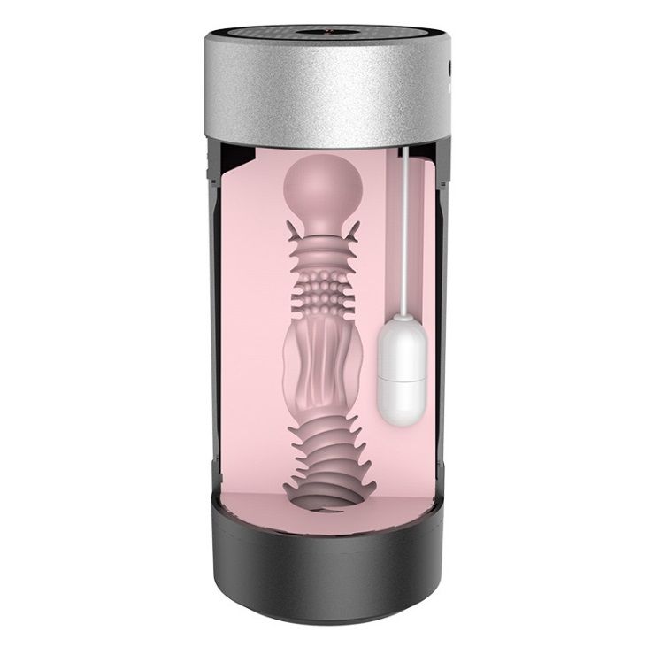 Material composition TPR + ABS Rends - Virtual Girl 2 with Bullet & Moan Sound - Grey photo-2