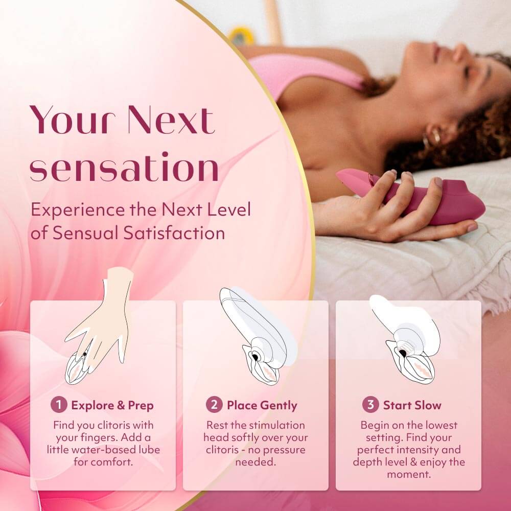 Womanizer - Next 3D Pleasure Air Stimulator - Dusky Pink photo-9