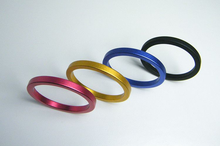 Cock rings can be worn around just the penis or both the pen... XFBDSM - Aluminum Alloy Cock Ring 45 photo-4