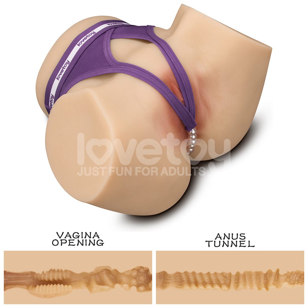 Introducing the exquisitely designed pleasure tool, the Stre... Lovetoy - Streetgirl #18 Sensation Pulse Masturbator 3.9kg - Flesh photo-3
