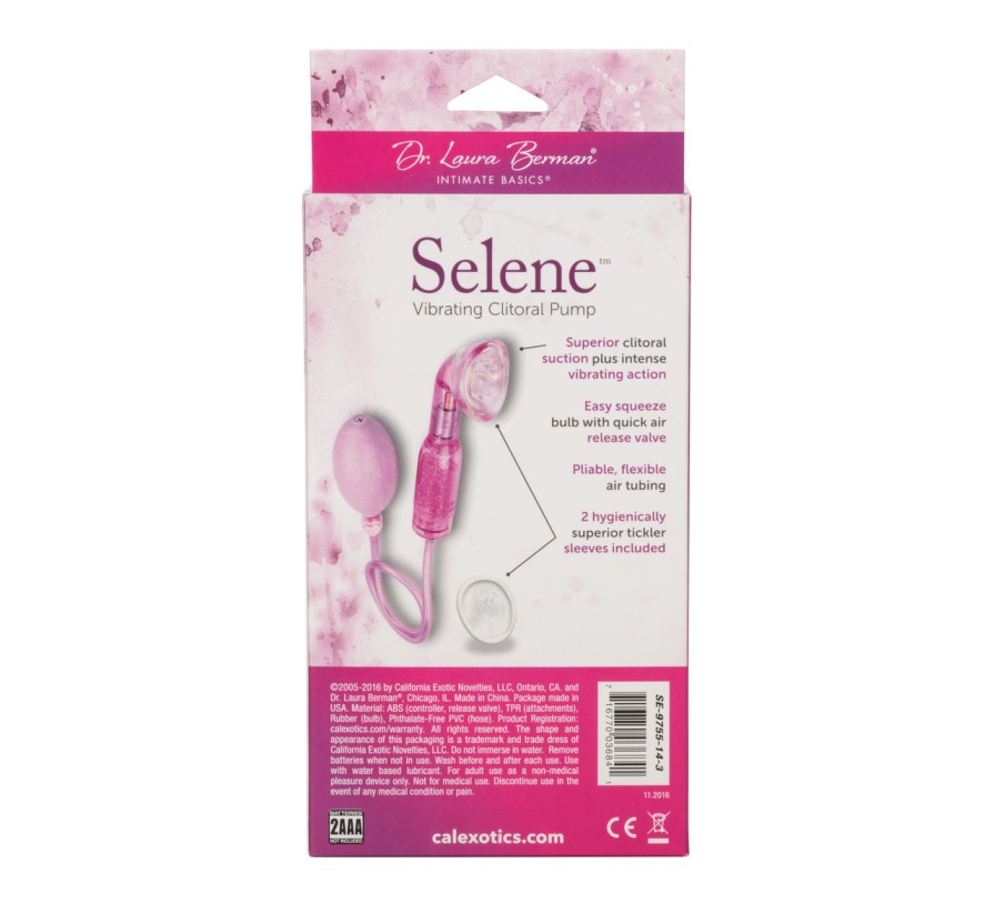 Enjoy multi-orgasmic pleasure with the Dr. Laura Berman Inti... CEN - Selene Vibro Clitoral Pump - Purple photo-6