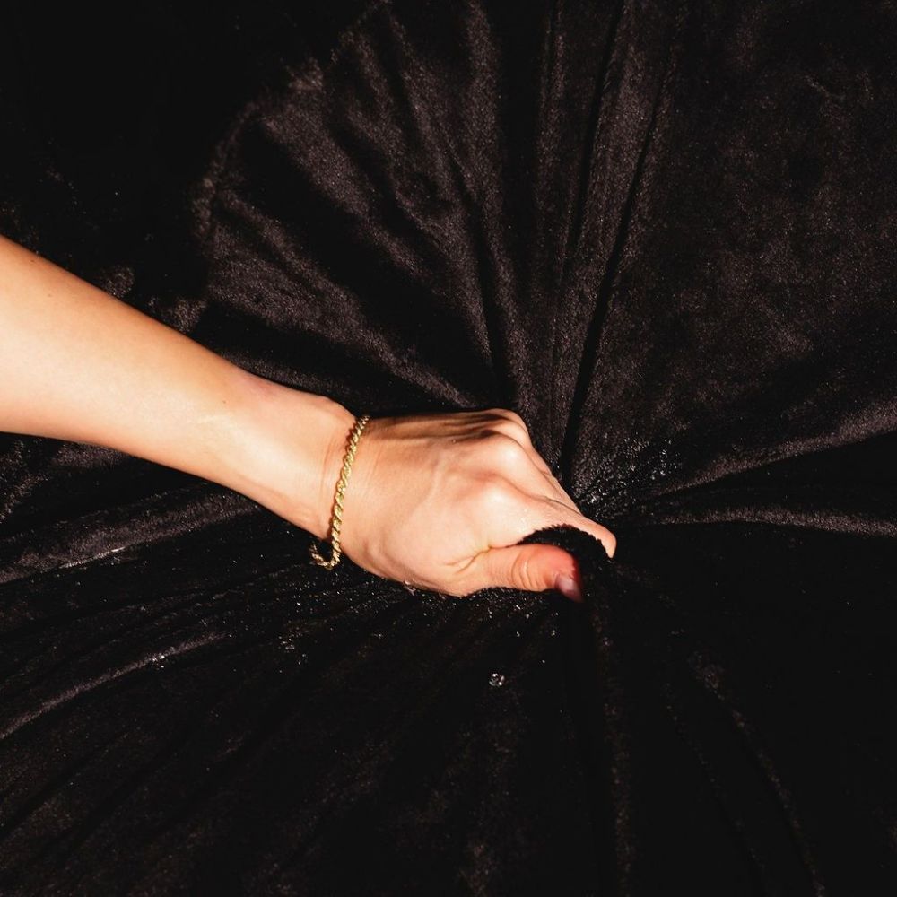 Splash Blanket - Furlush Non bonded - Black - M photo-3