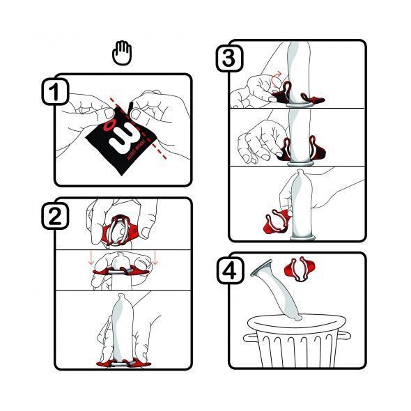 Wingman - Condoms 3's Pack photo-5