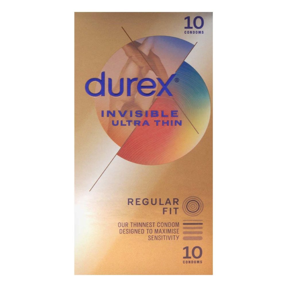 Durex - Invisible Ultra Thin Condoms 10's Pack