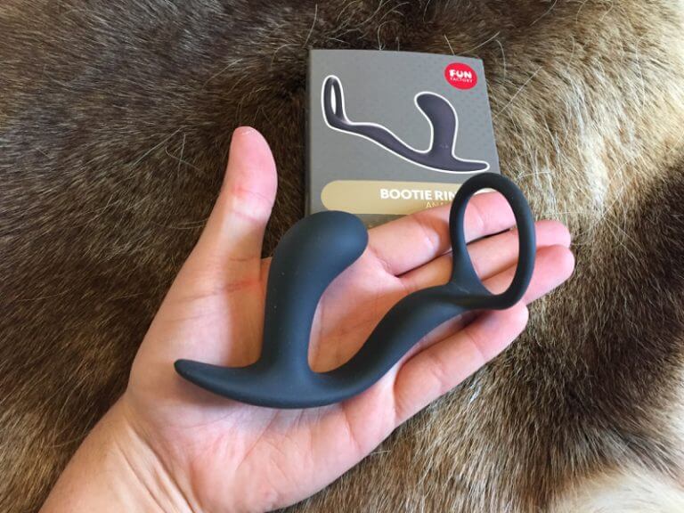 The BOOTIE RING combines the erection-boosting power of a si... Fun Factory - Bootie RIng - Slate photo-11