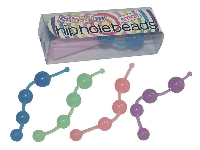 Shine glow type that shines in the dark.
Total length 14.5 ... Peaches - Hip Hole Beads Small Blue photo-3