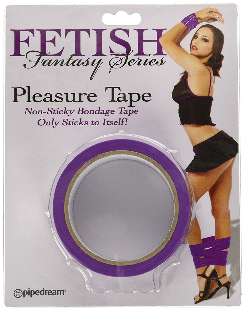 Put your lover in a sticky situation with this non-sticky bo... Fetish - Pleasure Tape - Purple photo-5