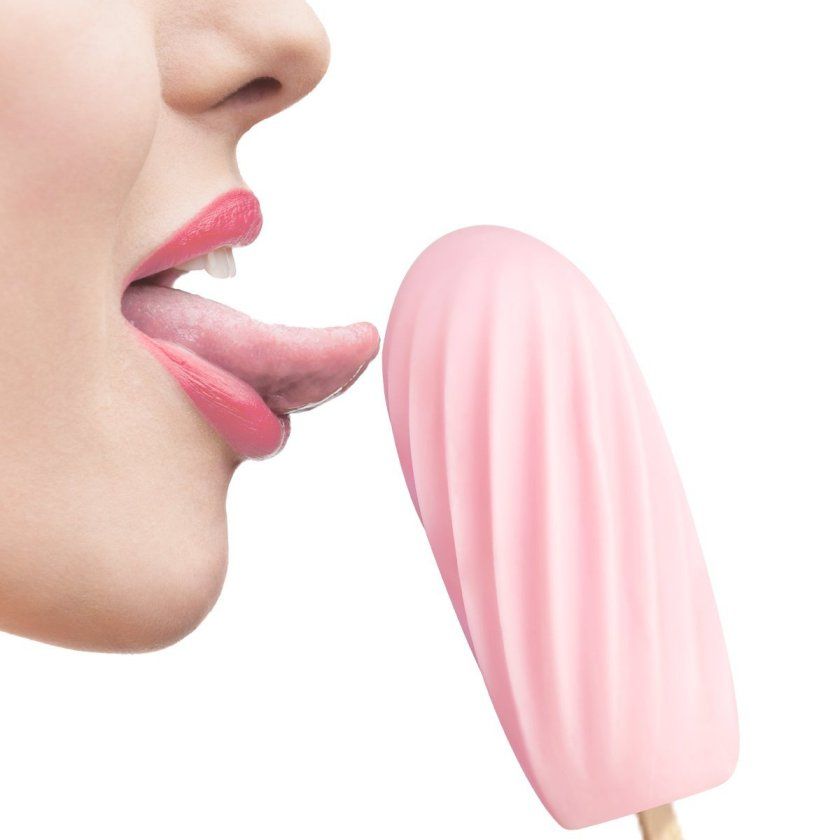 Looks like an ice-cream for discreet carrying. But inside it... SVAKOM - Hedy - Pink photo-3