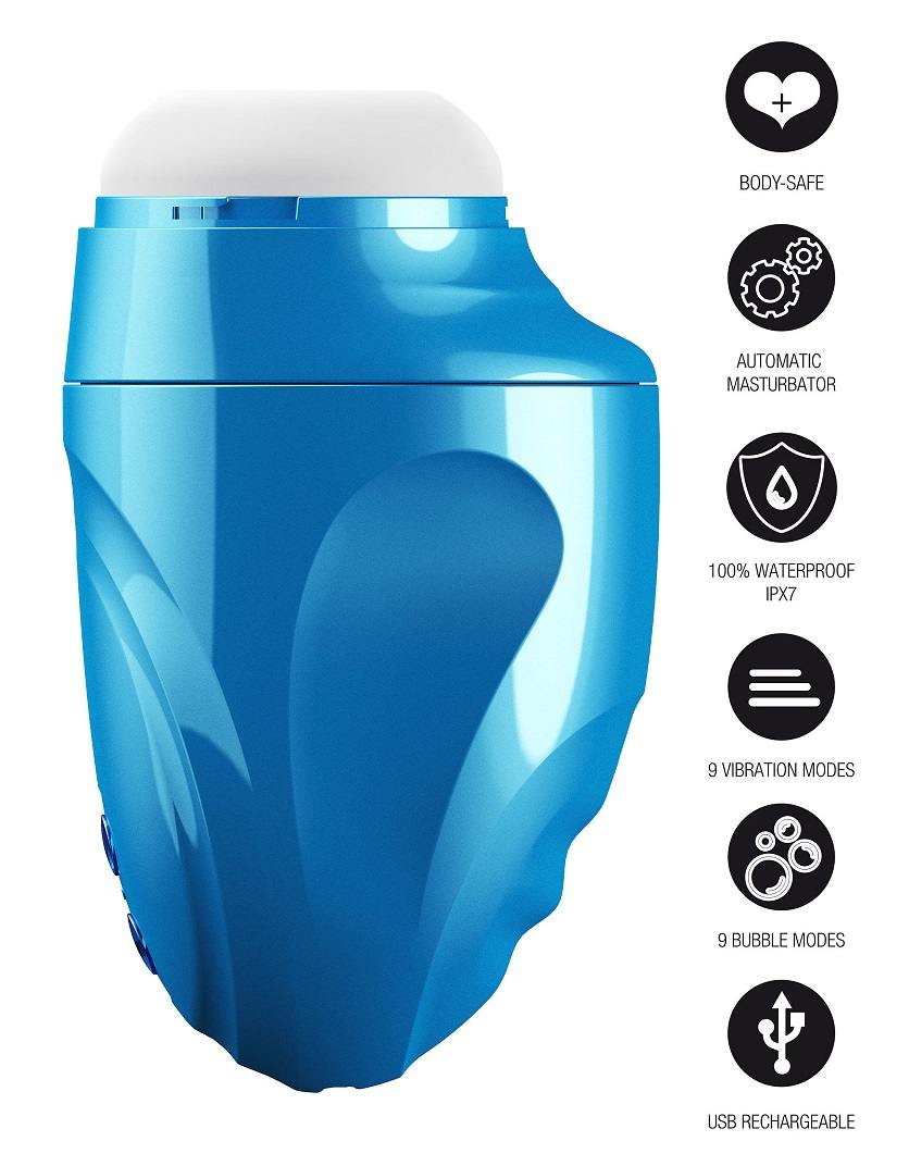 FUSION X by HIDDEN DESIRE is a unique collection of masturba... Hidden Desire - Aqua Bubble Masturbator - Blue photo-7