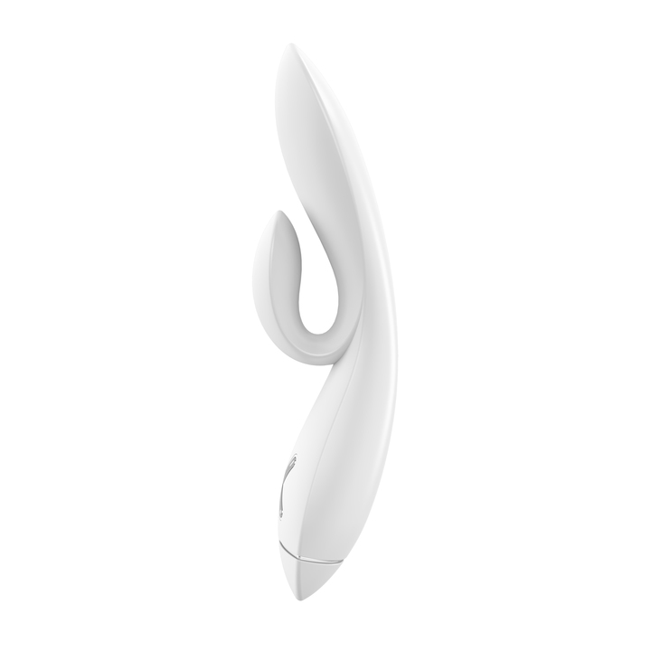 The German Designed K1 Rabbit from OVO Lifestyle Toys is rou... Ovo - K1 Rabbit Vibrator - White photo-2