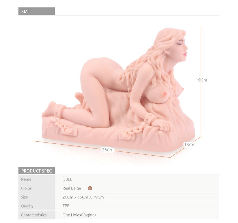 Beautiful body design with bondage sex style. Kokos - Isabel - Vibrating Mini Real Doll photo-10