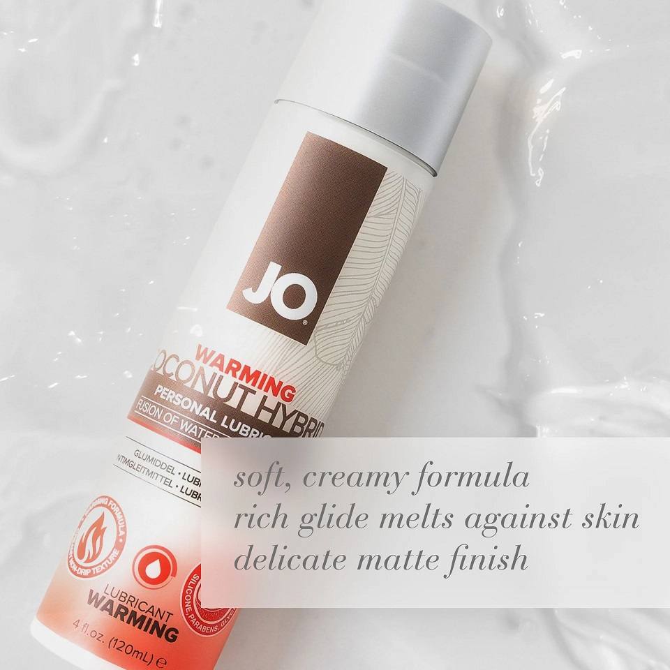 JO Warming Coconut Hybrid lubricant is our unique blend of p... JO - Hybrid Coconut Warming Lubricant - 120ml photo-3