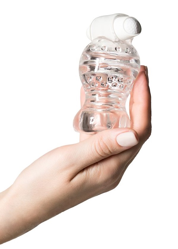 Lingam - Shakti Vibro Male Stroker - Clear photo-3