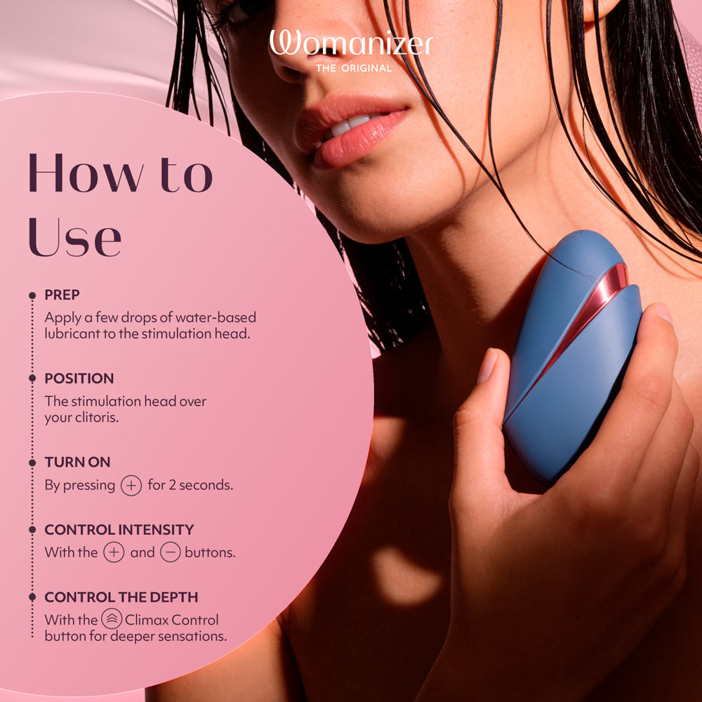 Womanizer - Next Liberty 3D Pleasure Air Stimulator - Bordeaux photo-17