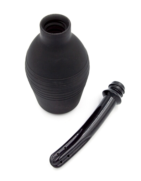 Keep it clean! Douching has never been easier than with the ... Mister B - Stream Portable Douche - Black photo-3