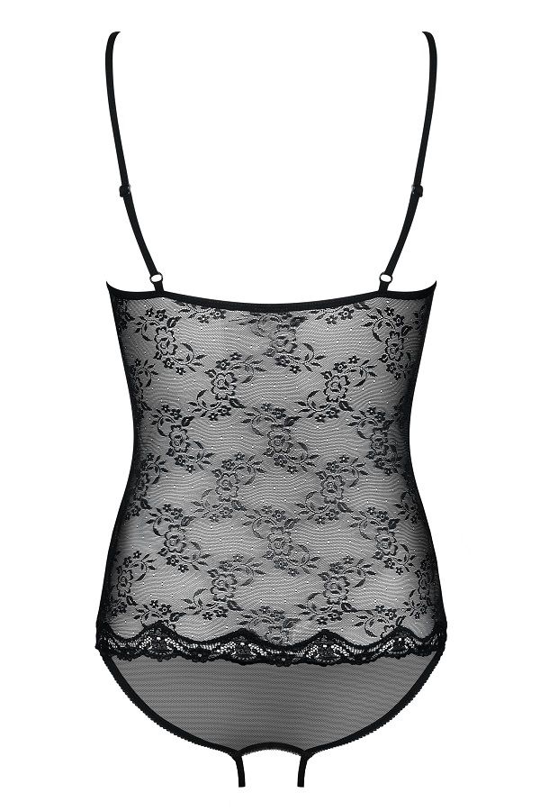 Give your beloved a moment of pure bliss. Feel amazing and l... Obsessive - Charms Teddy - Black - S/M photo-8
