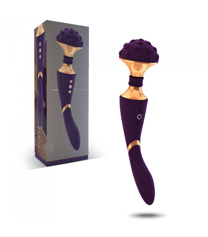 The Shiatsu has a unique design, which makes it a feast for ... Vive - Shiatsu - Purple photo-15