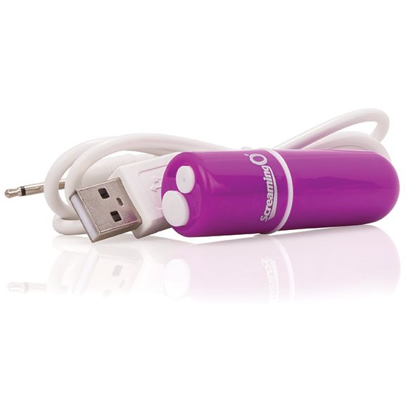 Enjoy powerful portable vibration with Charged Vooom, a uniq... The Screaming O - Charged Vooom Bullet Vibe - Pink photo-4