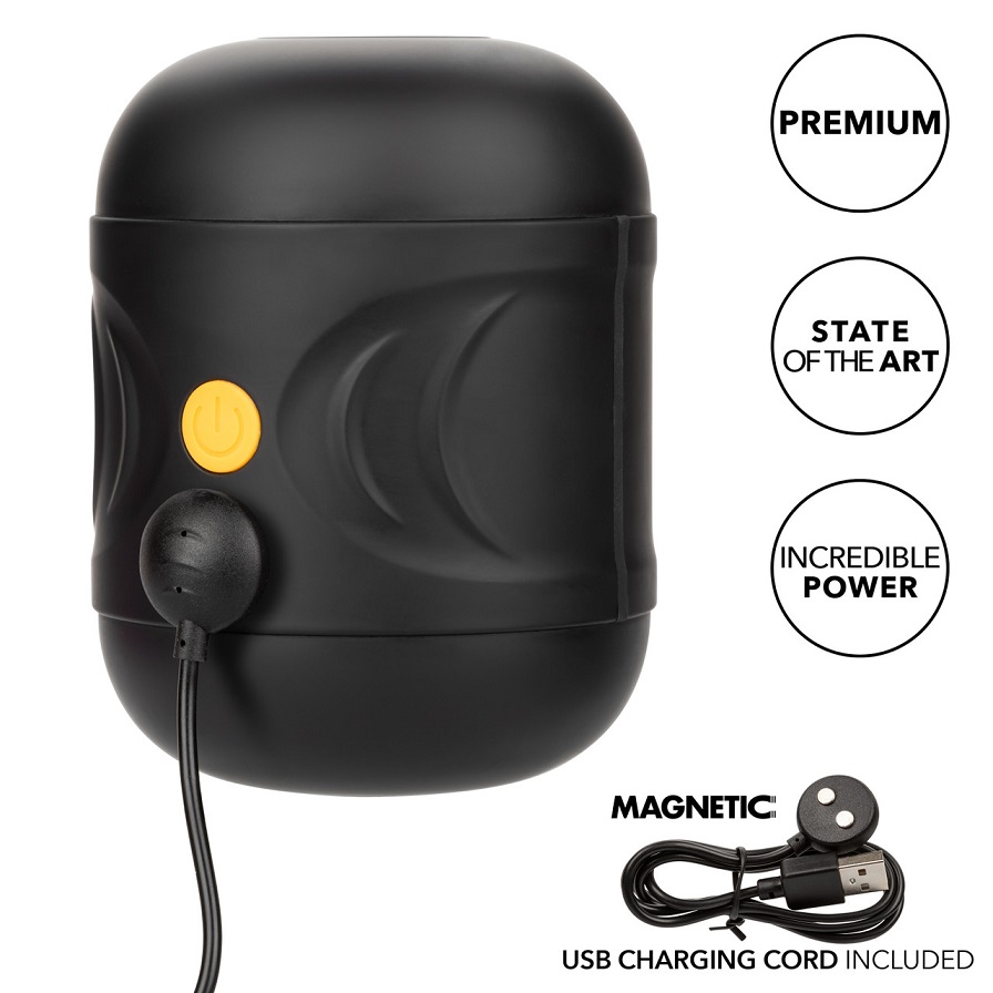 The Boundless Dual Motor Stroker is a vibrating, waterproof ... CEN - Boundless Dual Motor Masturbator - Black photo-10