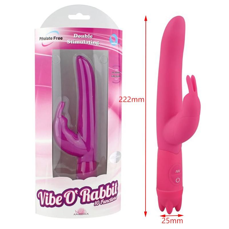 Bring you sensual feeling to another level with this wonderf... Aphrodisia - 10-Mode O-Rabbit - Pink photo-4