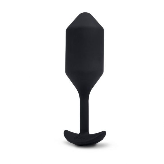 Combine the feeling of fullness and vibrations to experience... B-Vibe - Vibrating Snug Plug 4 - Black photo-3