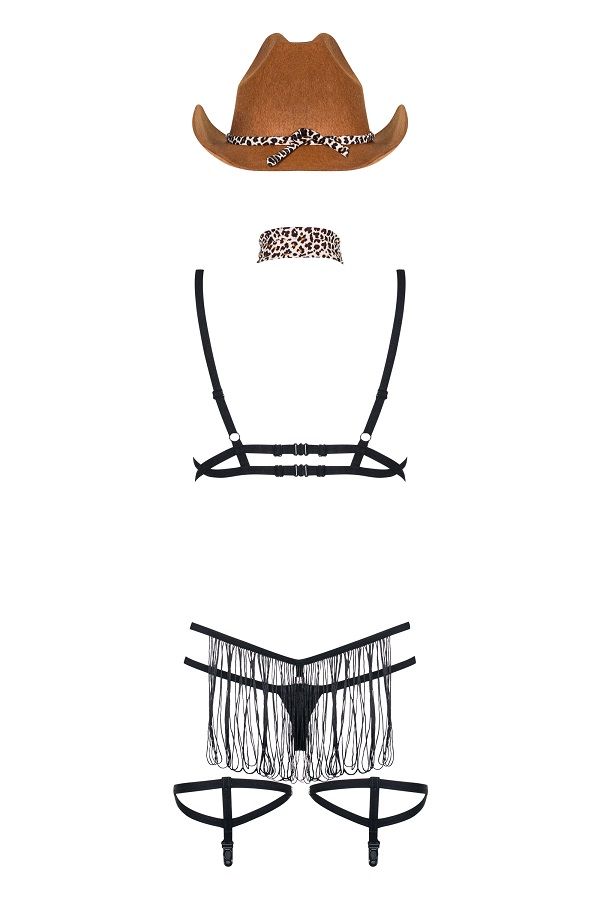 Are you ready for a wild night full of thrilling adventures?... Obsessive - 832-CST-1 Cowgirl Costume - S/M photo-8
