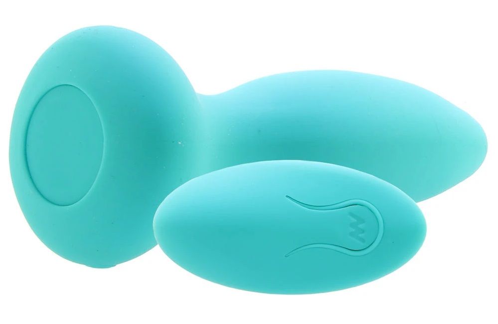 Doc Johnson - Thrust Adventurous Plug - Aqua photo-6