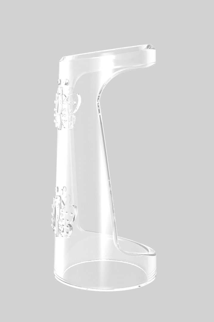 Material:TPE
Product Size:7.6cm . Φ3.5cm
Product Weight:0.00... Chisa - Double Girth Cages - Clear photo-3