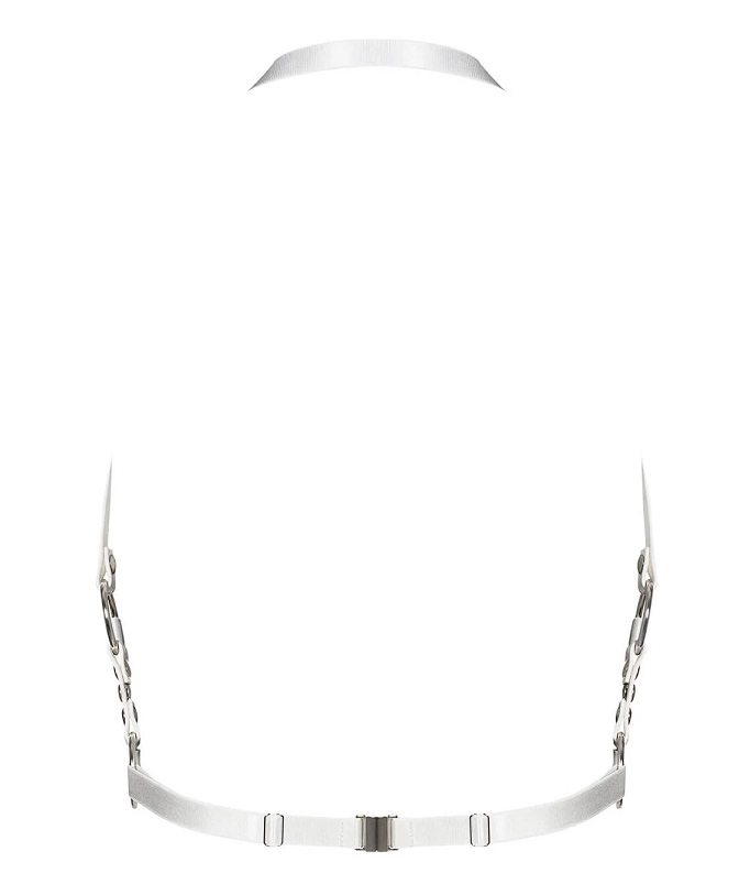 Time for love with a bit of madness! We remembered that you ... Obsessive - A759 Top Harness - White photo-10