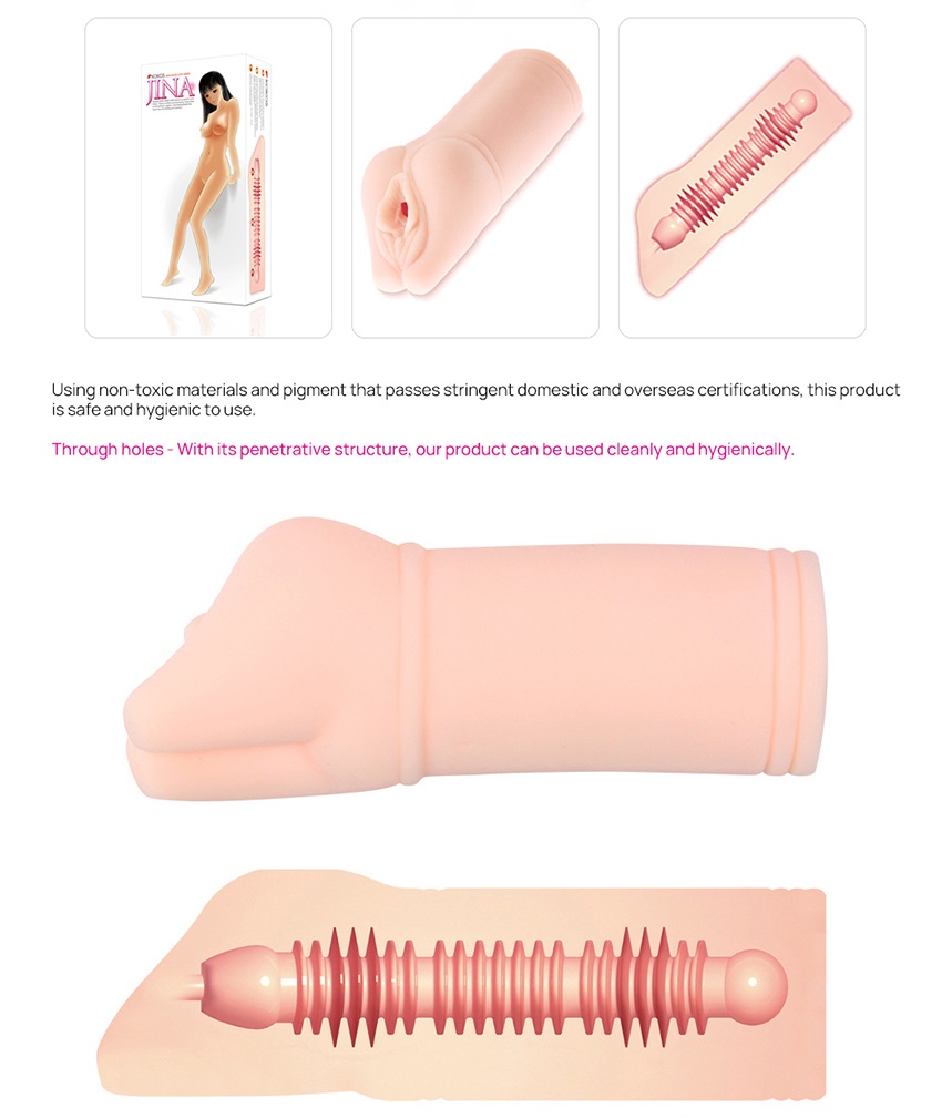 Small Masturbation Geisha Series is a handheld sleeve type, ... Kokos - Jina Mini Masturbator photo-6