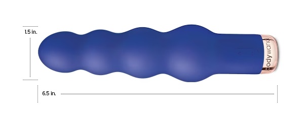 Bodywand - My First 波纹震动棒 - 蓝色 照片-3