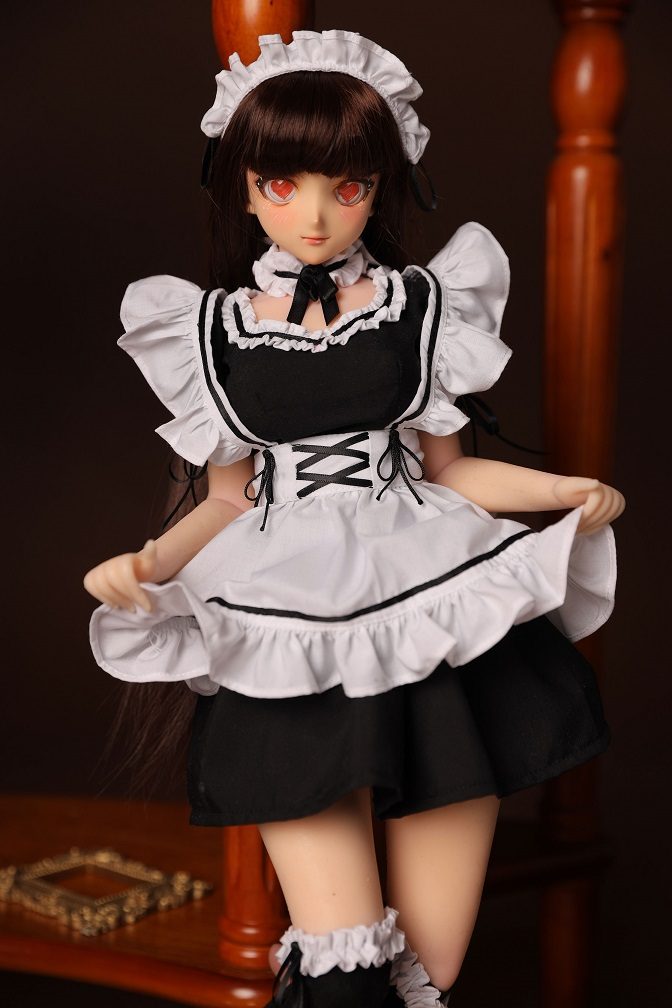 Housemaid Mini Anime Realistic Sex Doll, Silicone with Vinyl Head 60 cm (2 ft) photo-2