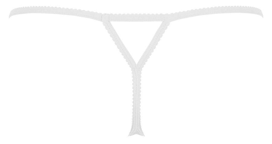 Obsessive - 880-THO-2 Delicate Thong - White - S/M photo-8