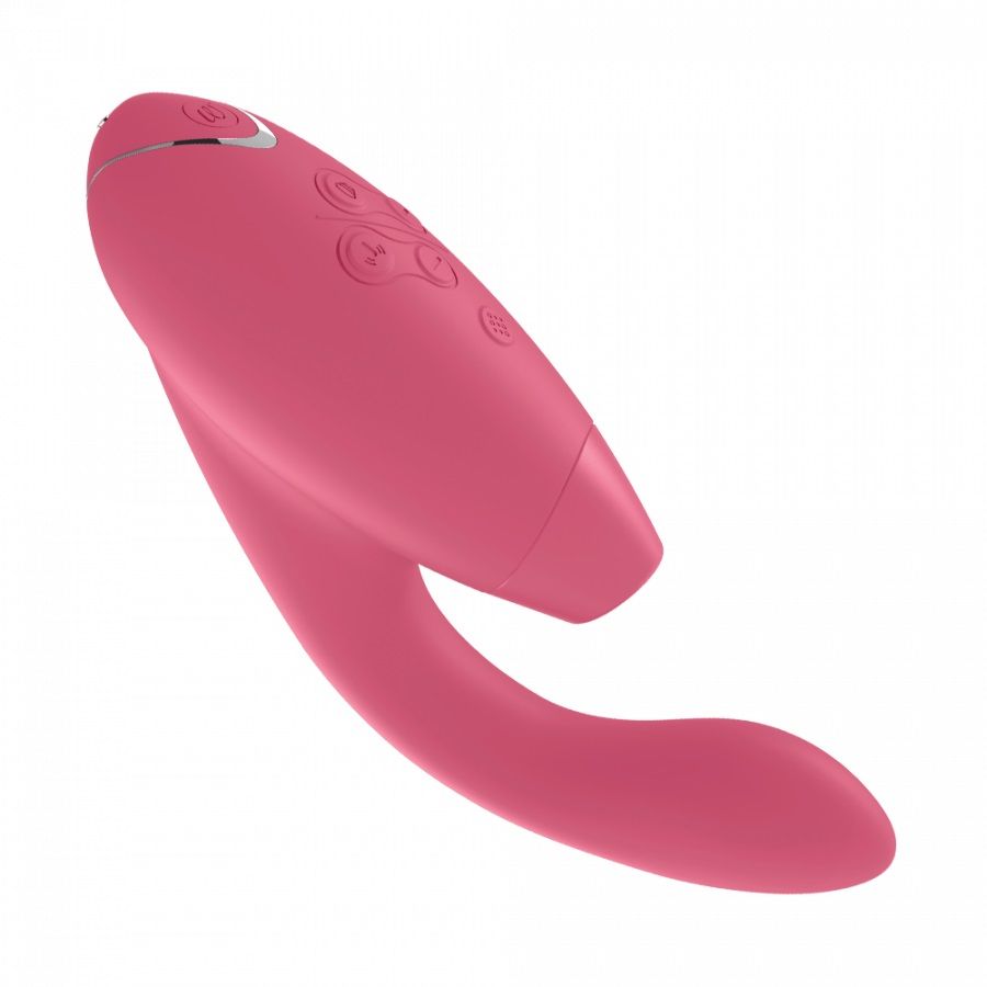The perfect combination of powerful clitoral and G-spot stim... Womanizer - DUO - Clitoral & G-spot Stimulator - Raspberry photo-2
