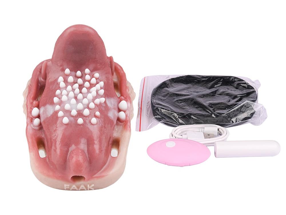 Fantasy realistic sex grinder
Length: 11.7cm
Width: 8.8cm
H... FAAK - Predator Vibro Grinder photo-15